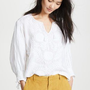 Nili lotan Theia blouse, size small